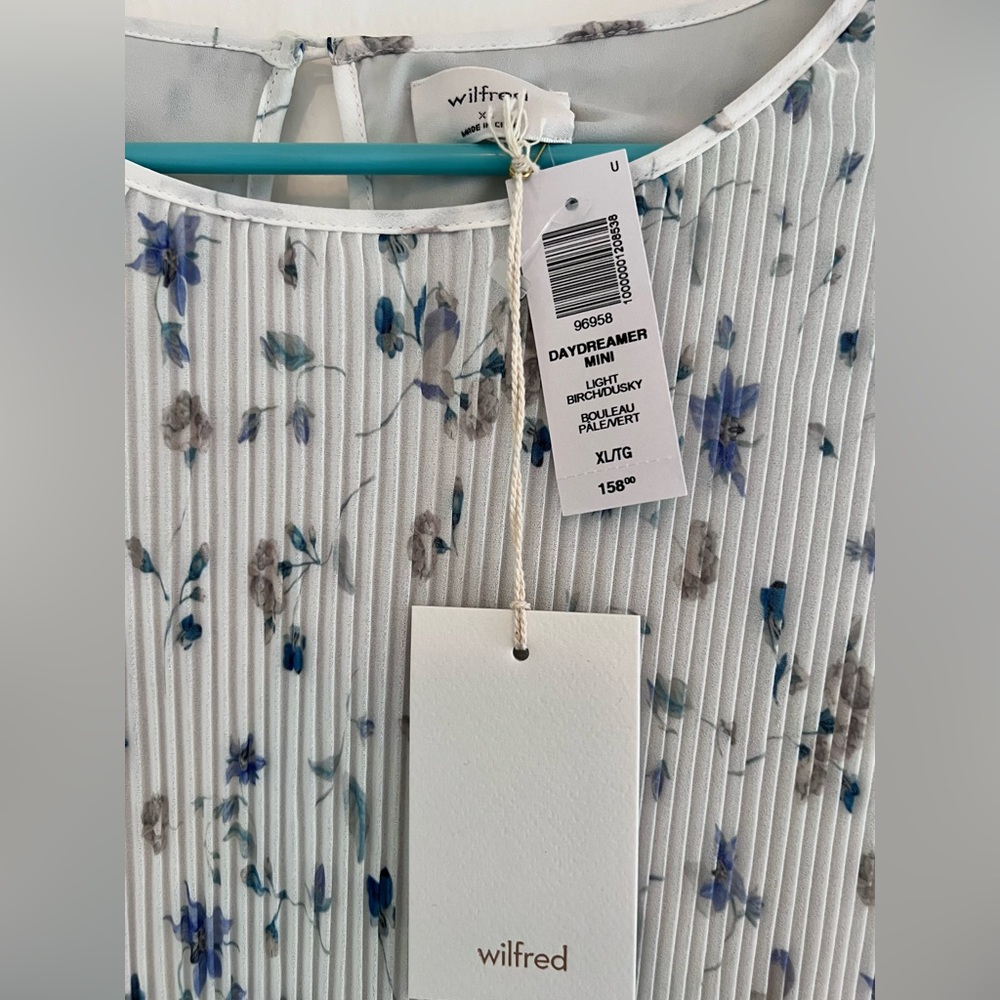 Aritzia Wilfred Daydreamer Mini Dress NWT - Picture 10 of 12